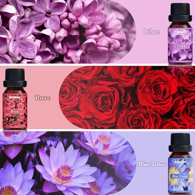 ARVIDSSON Floral Essential Oils Set, Natural Flower Essential Oil Gift - Image 4