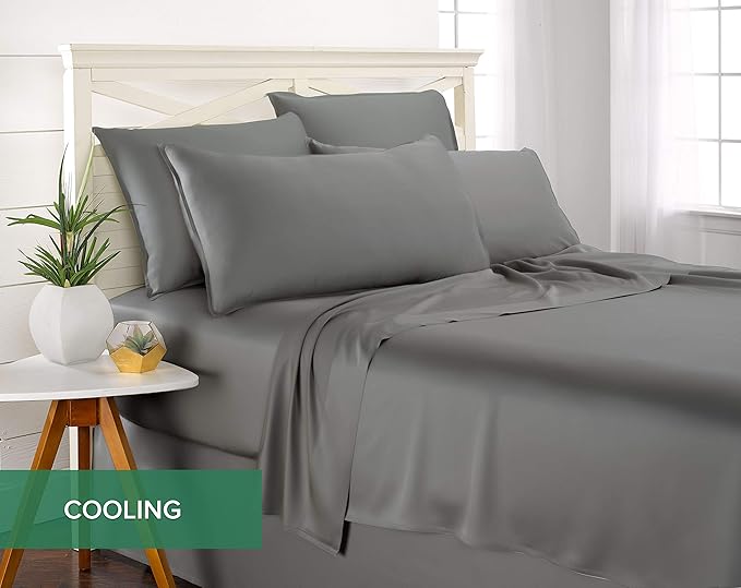Pure Bamboo Twin XL Sheets, Genuine 100% Organic Viscose Derived from Bamboo - Image 5