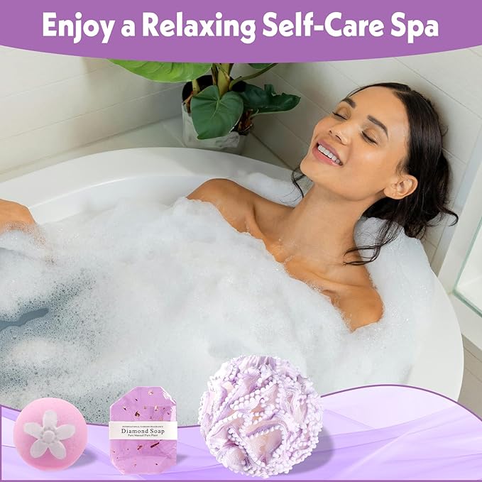 Birthday Gift for Women, Spa Basket Sets, Get Well Gifts, Self Care Gifts for - Image 3