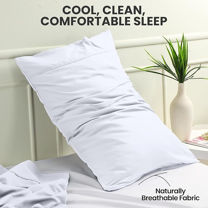 Utopia Bedding Pillow Covers King Standard Size 2-Pack – Soft Brushed - Image 6