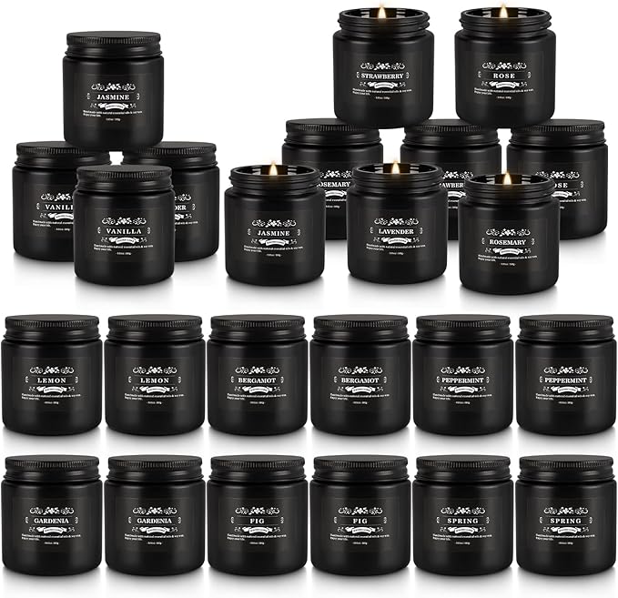 Scented Candle Set 24 Pack, Candle - Image 3