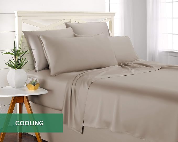 Pure Bamboo Twin XL Sheets, Genuine 100% Organic Viscose Derived from Bamboo - Image 5