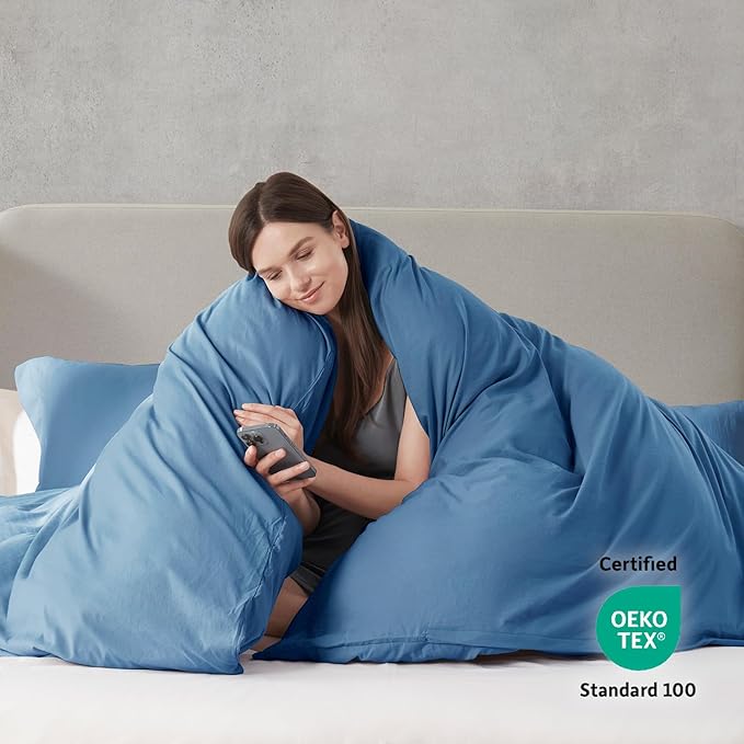 Nestl Blue Heaven Duvet Cover King Size - Image 3