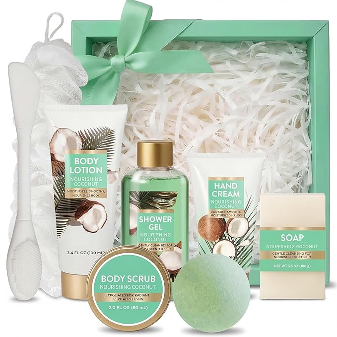Spa Luxetique Gifts for Women 8pcs Bath and Body Works Gift Set for Women by SPALUXETIQUEWORLD