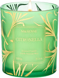 M&SENSE Citronella Candles Outdoor, 42 Hours Burn Natural Citronella Oil Soy by MSENSE