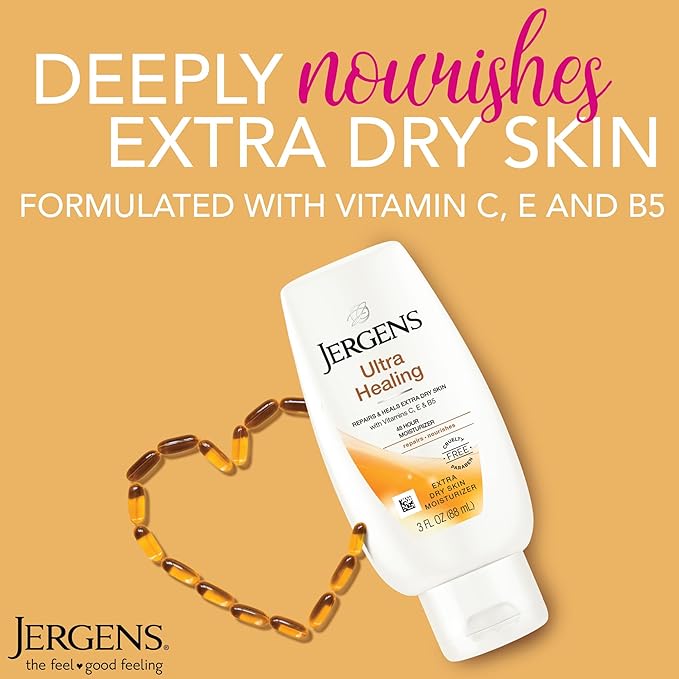 Jergens Ultra Healing Dry Skin Lotion, Hand and Body Moisturizer - Image 2