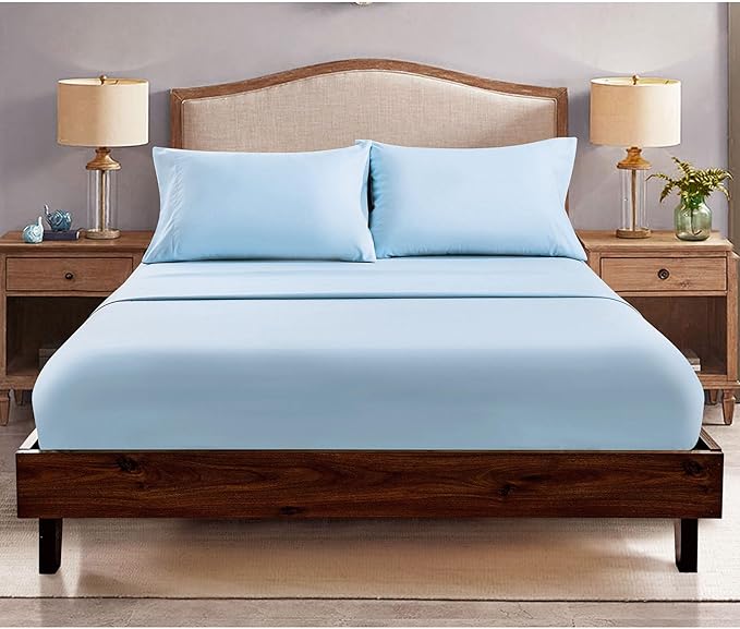 FreshCulture Queen Fitted Sheets, Bulk Pack of 6, Deep Pocket, Soft Microfiber - Image 7