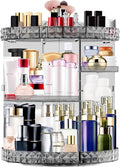 Makeup Organizer 360 Degree Rotating 7 Adjustable Layers Large Capacity by MISERWE
