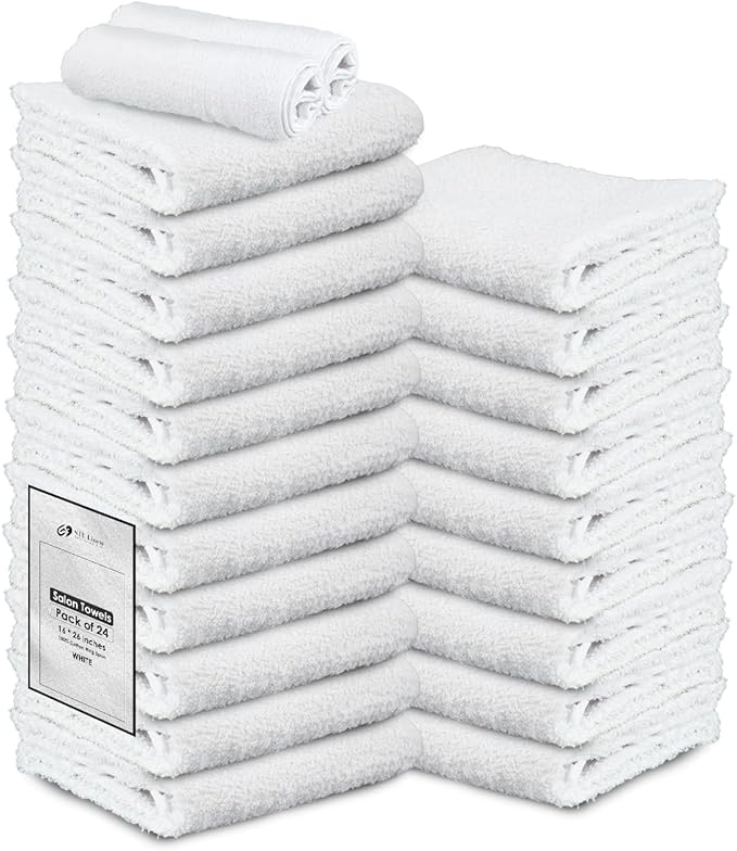 Hand Towels White Economy Towels Salon Towels by STFLinen
