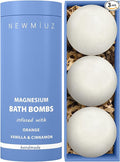 Magnesium Bath Bombs Post Workout Recovery Sore Muscles Tension Epsom Salt by NewMiuz