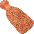 QUBA LINEN Pumice Stone for Feet – 2-Sided Terra Cotta Foot Scrubber, Natural by QUBA+LINEN