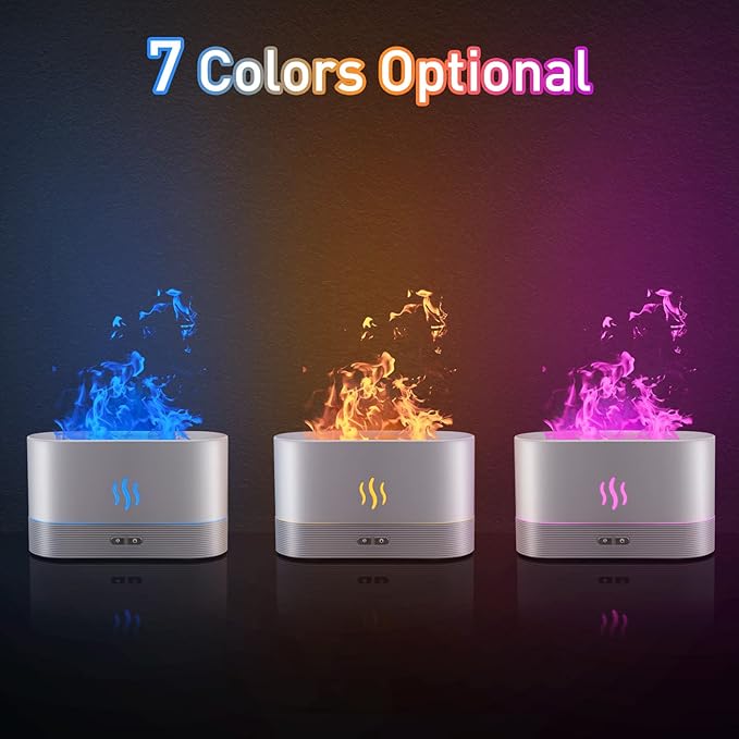 Essential Oil Diffuser, Flame Oil Diffuser - Image 2