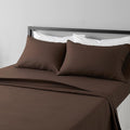 Amazon Basics Breathable Ultra-Soft Microfiber 4 Piece Bed Sheet Set by AmazonBasics