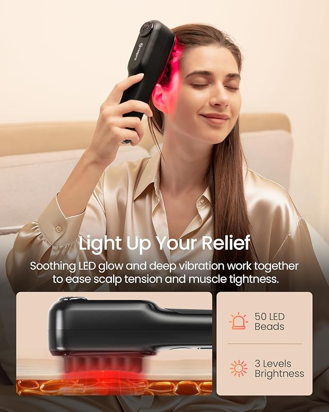 NAPRE Electric Scalp Massager, Head & Hair Massager Scalp Stress Relax - Image 4