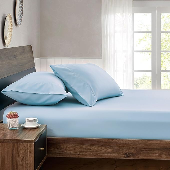FreshCulture Twin Fitted Sheets, Bulk Pack of 6, Deep Pocket, Soft Microfiber - Image 6
