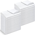 SmoothNovelty 30 Pack Twin Flat Sheets Bulk Soft Microfiber Massage Spa Bed by SmoothNovelty