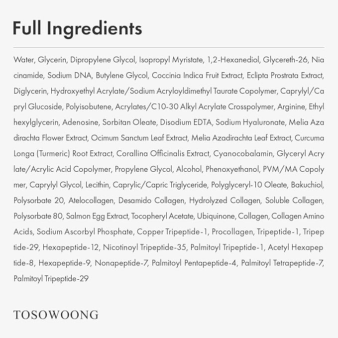 TOSOWOONG Pink Peptide 12 PDRN Serum - Image 6