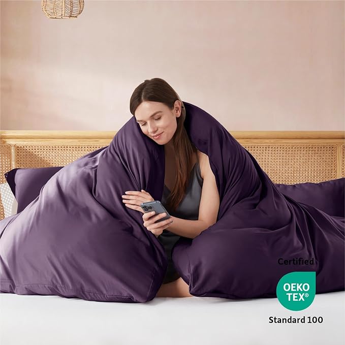 Nestl Purple Duvet Cover King Size - Image 3
