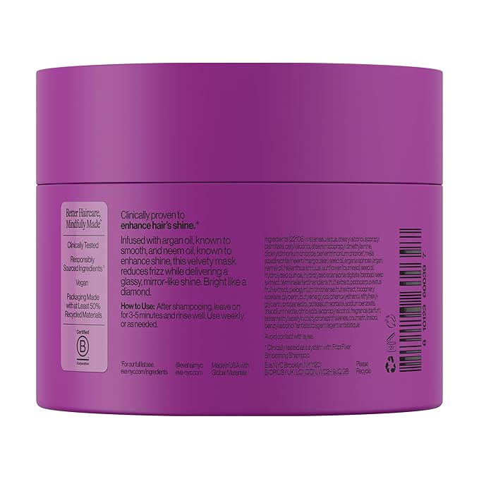 Eva NYC Anti-Frizz Hair Mask for Instant Shine - Image 2