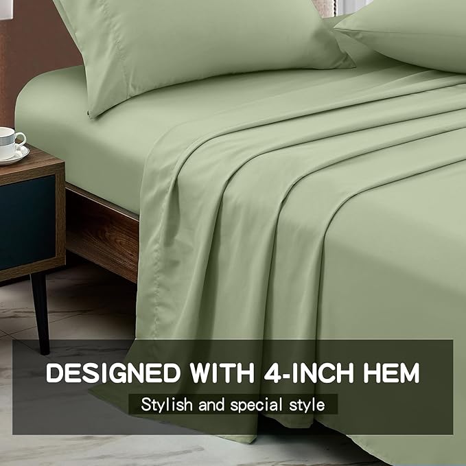 FreshCulture Queen Flat Sheet - Image 2
