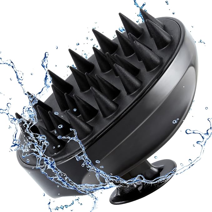 Sosoon Scalp Massager Shampoo Brush, Hair Scalp Scrubber Shower Hair Brush Head by Sosoon