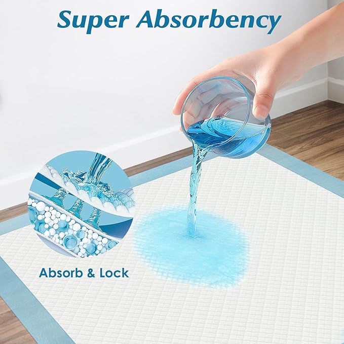 Wowflash Super Absorbency Disposable Leakproof Underpads - Image 3