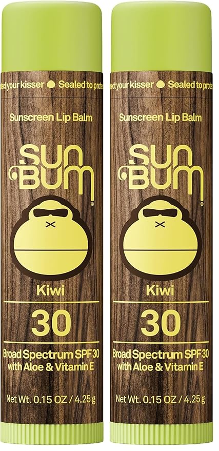 Sun Bum SPF 30 Sunscreen Kiwi Lip Balm by SunBum