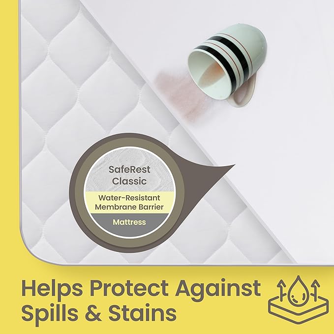 SafeRest Waterproof Mattress Protector California King Size – Absorbent - Image 2