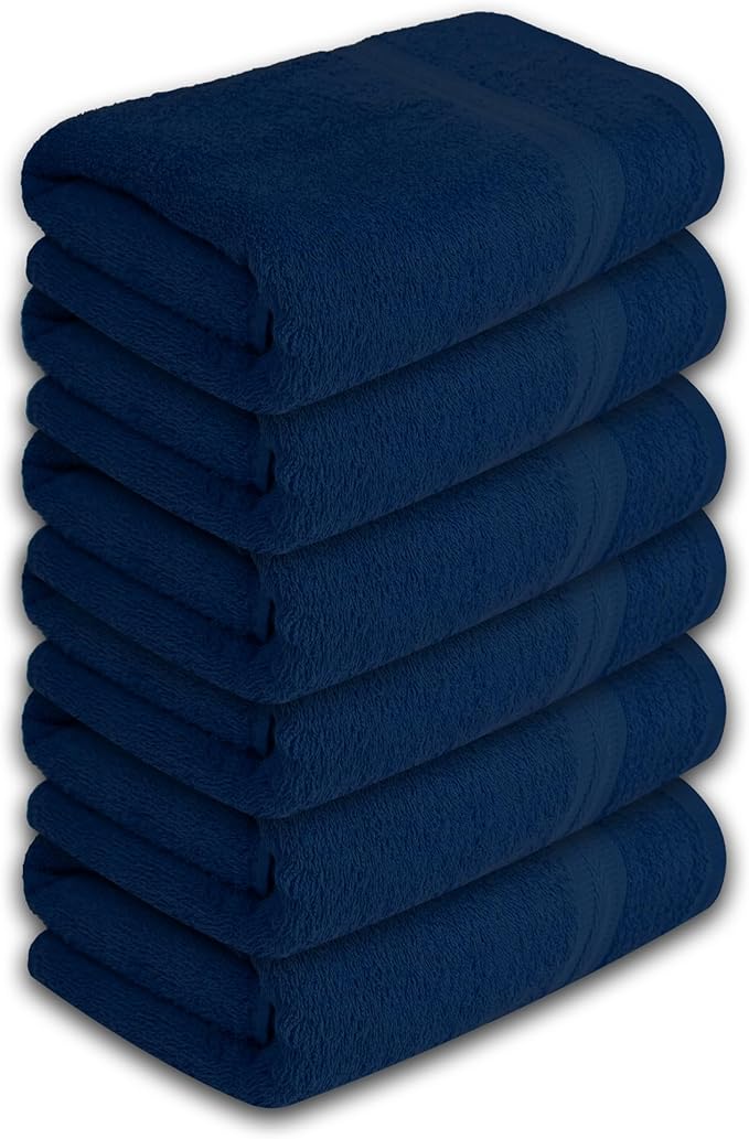 Medium Bath Towels Pack of 6 – 24x48 Inches – Soft, Quick Dry & Highly - Image 8