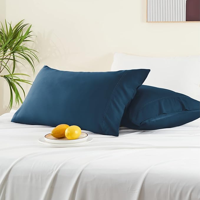 BEDELITE Pillow Cases Queen Size Set of 2, Rayon Derived from Bamboo, Cooling - Image 7
