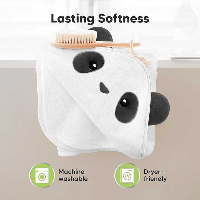 KeaBabies Hooded Baby Towel for Newborn - Image 6
