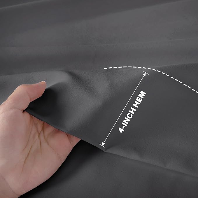 Lavisun Queen Flat Sheets 2 Pack, Hotel Quality Flat Bed Sheets, Brushed - Image 3