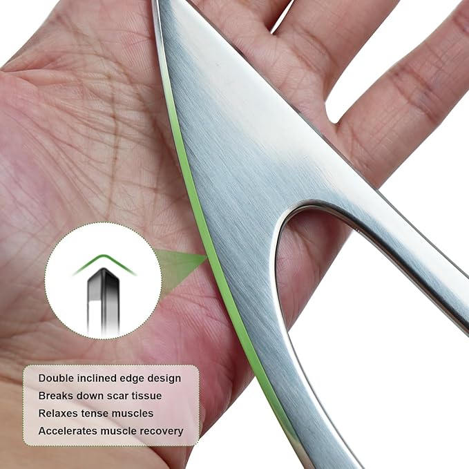Stainless Steel Guasha Scraping Massage Tool - Image 6