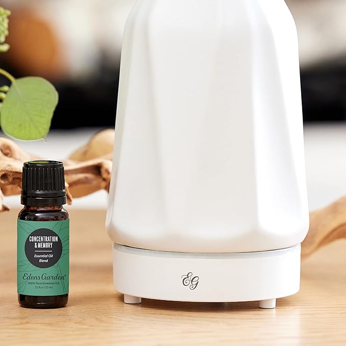 Edens Garden Concentration & Memory Essential Oil Blend, 100% Pure & Natural - Image 2