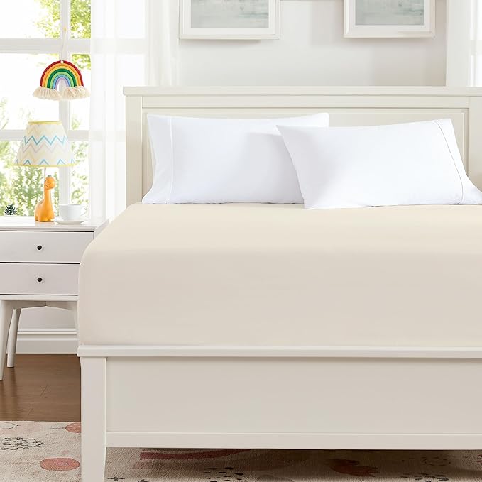 Hotella 100% Microfiber Full Size Fitted Sheet Only, Machine Washable and - Image 4