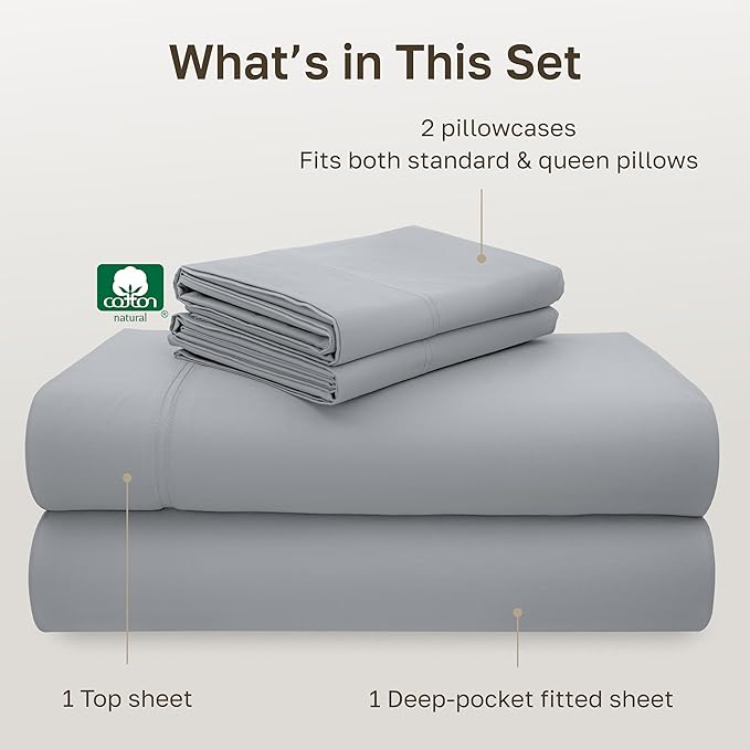 California Design Den Queen Size Sheet Set - Image 4