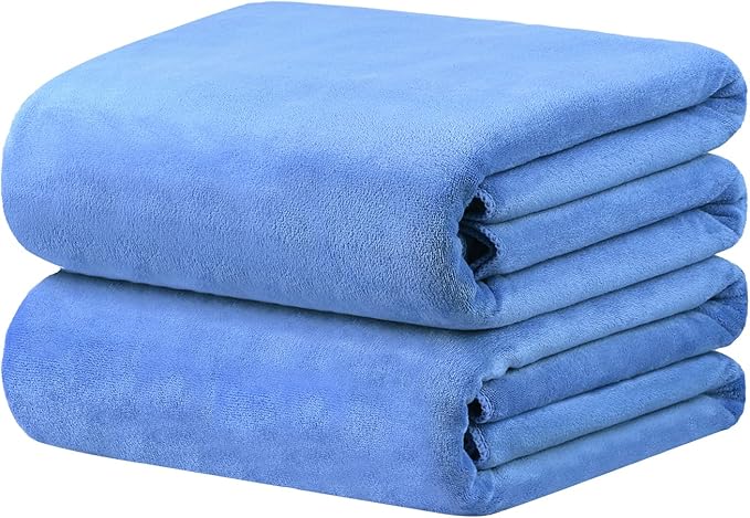JML Bath Sheet Towels Pack of 2, Extra Large Microfiber Towel Set - Image 2