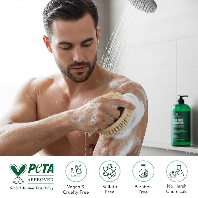 Botanic Hearth Tea Tree Eucalyptus Body Wash - Image 4