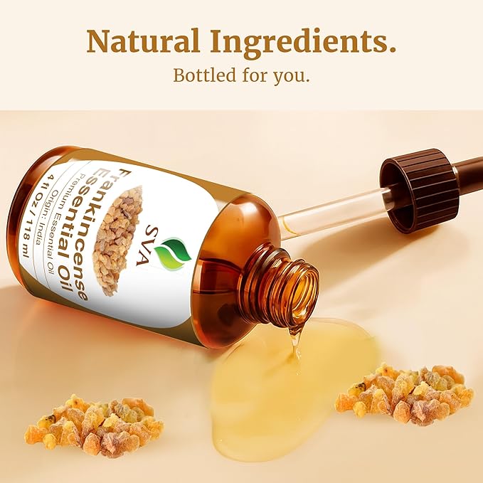 SVA Frankincense Essential Oil – 4 Fl Oz – 100% Natural Boswellia Serrata Oil - Image 8