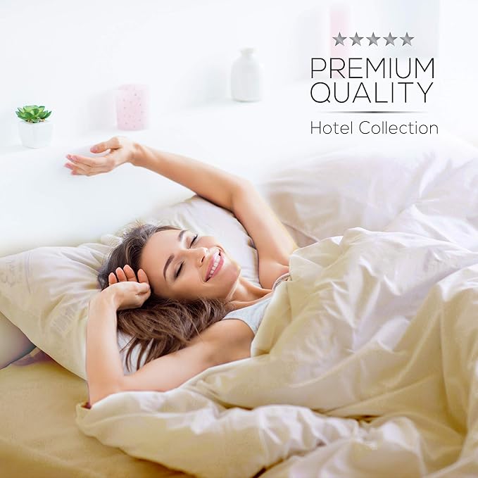 Mueller Luxury 6 PC Full Size Bed Sheets, Super Soft 1800, Deep Pocket up to - Image 7