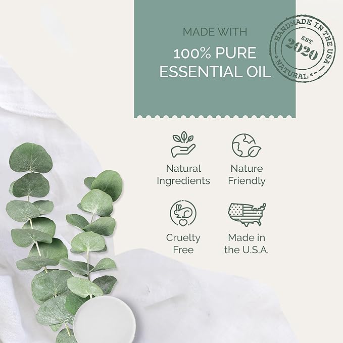 Shower Steamers Aromatherapy Eucalyptus and Mint 8 Pack, 100% Pure Essential Oil - Image 2