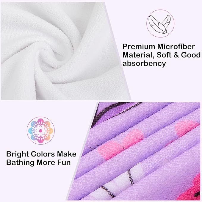 FIOBEE Microfiber Hair Towel Wrap - Image 8