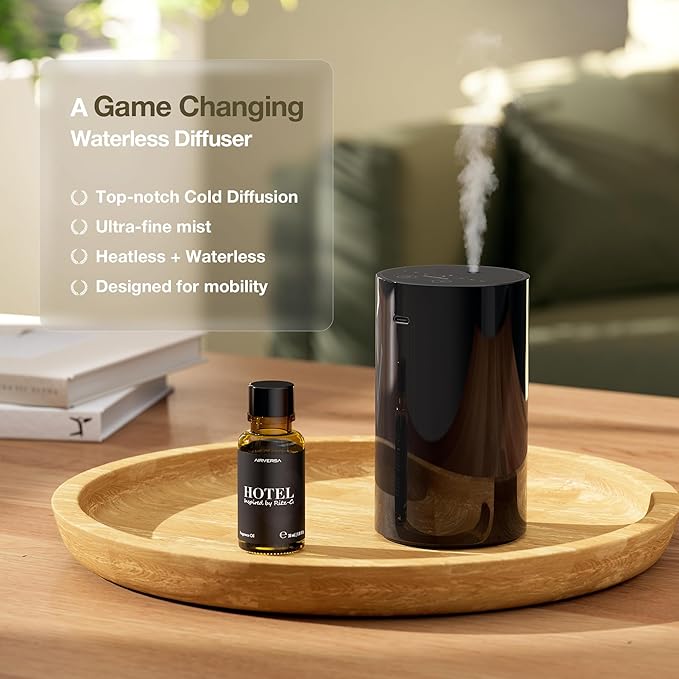 Waterless Essential Oil Diffuser, Battery Operated Aromatherapy Diffuser - Image 6