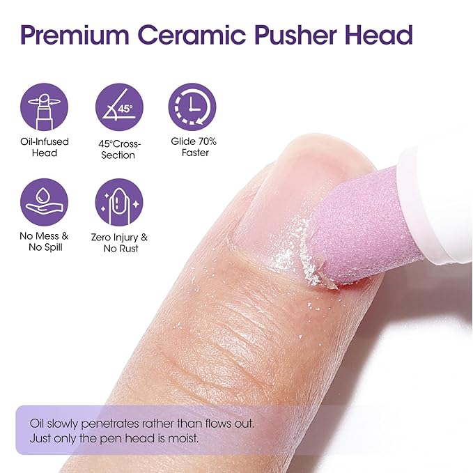 Gellen 4-in-1 Cuticle Pusher Pen - Image 6