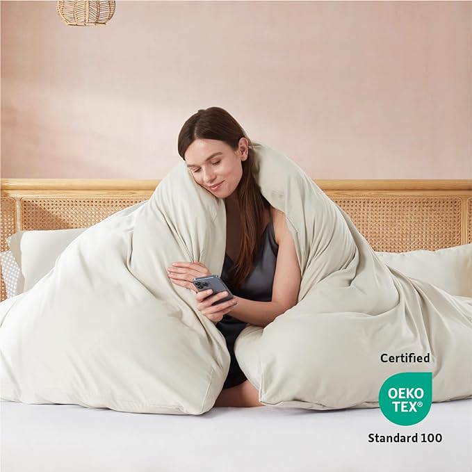 Nestl Off White Duvet Cover Full Size - Image 3