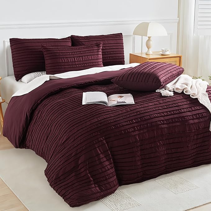 NEXHOME PRO Duvet Cover Full, 3 Pieces Boho Tufted Duvet Cover Set, Soft and - Image 2