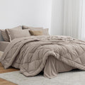 Love's cabin California King Comforter Set Burlwood, 7 Pieces California King by Lovescabin