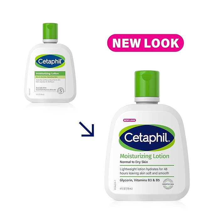 Cetaphil Face & Body Moisturizer, Hydrating Moisturizing Lotion - Image 2
