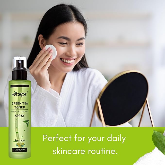 Green Tea Matcha Facial Toner Mist - Image 4