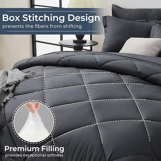 HEVUMYI Twin-XL Comforter Set - Image 4